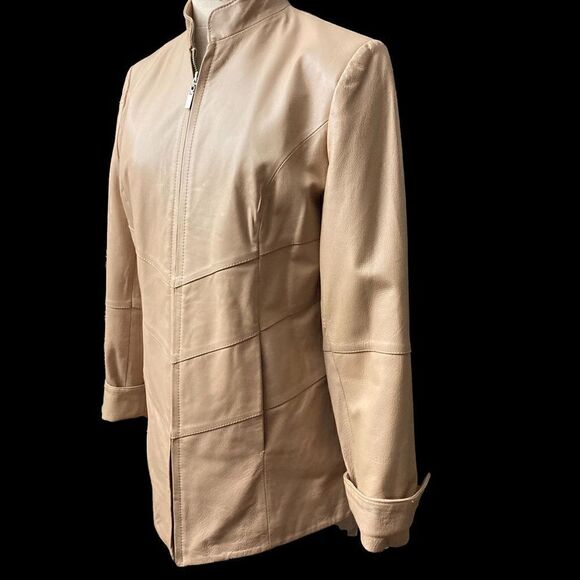 PAMELA MCCOY LEATHER JACKET / EUC - Picture 2 of 6